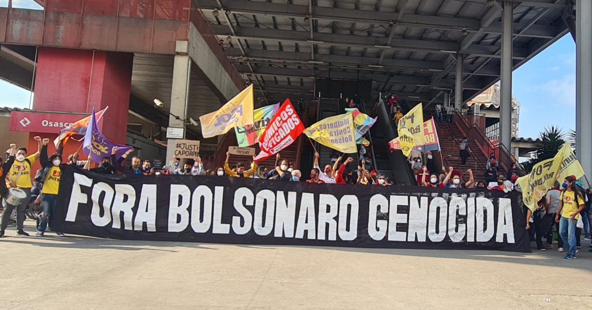 A Luta pelo Fora Bolsonaro deve ser permanente – Em Osasco, a Mandata AtivOz e o PSOL estão nas ruas