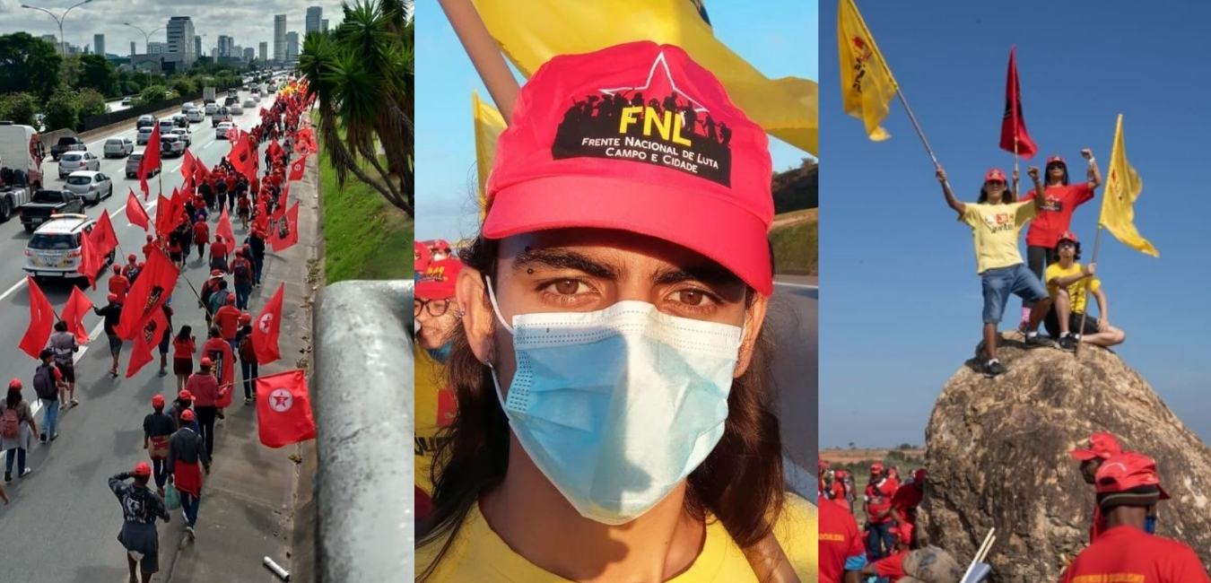 Marcha da FNL unifica luta do campo e da cidade e reúne ativistas da reforma agrária e do movimento estudantil