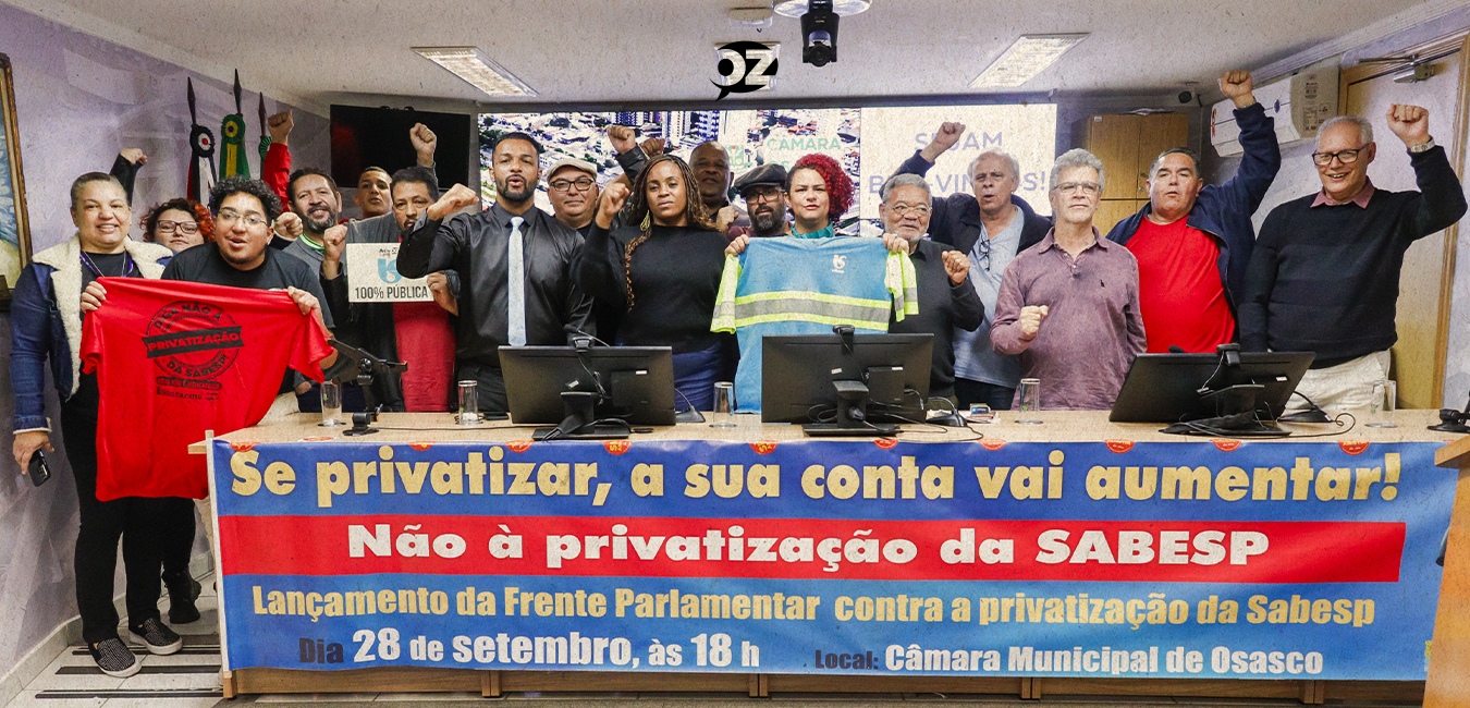 Juliana da AtivOz propõe Frente Parlamentar contra a privatização da Sabesp